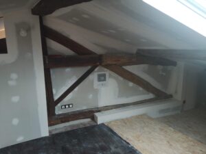 Aménagement combles en bureau