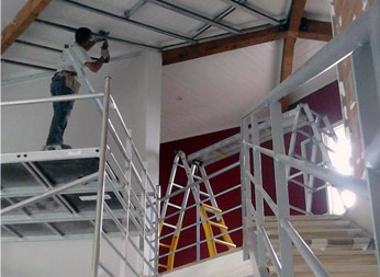 Plafond rampant & galerie2