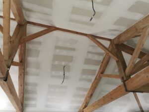 Isolation des murs en Biofib