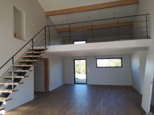 Rénovation grange mezzanine